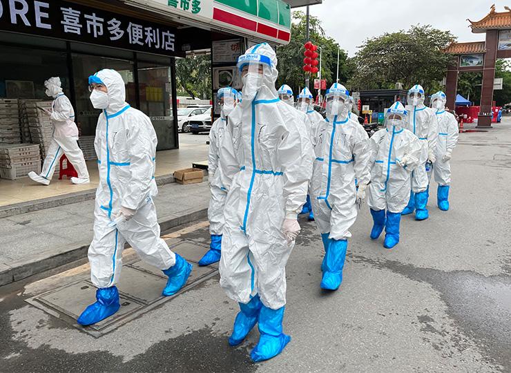 集团党员助力广州疫情封控区，筑牢抗疫“长城”